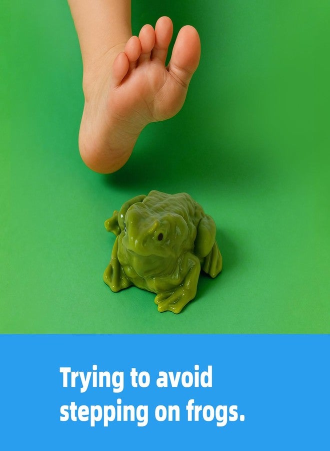 Oeasic Don't Step in Frogs Board Games, Preschool, Party Game Stocking Stuffers for Kid, Frog-Themed Mat| 1+ Players | Family & Party Game, Birthday, for Kids Ages 4+ - Image 4